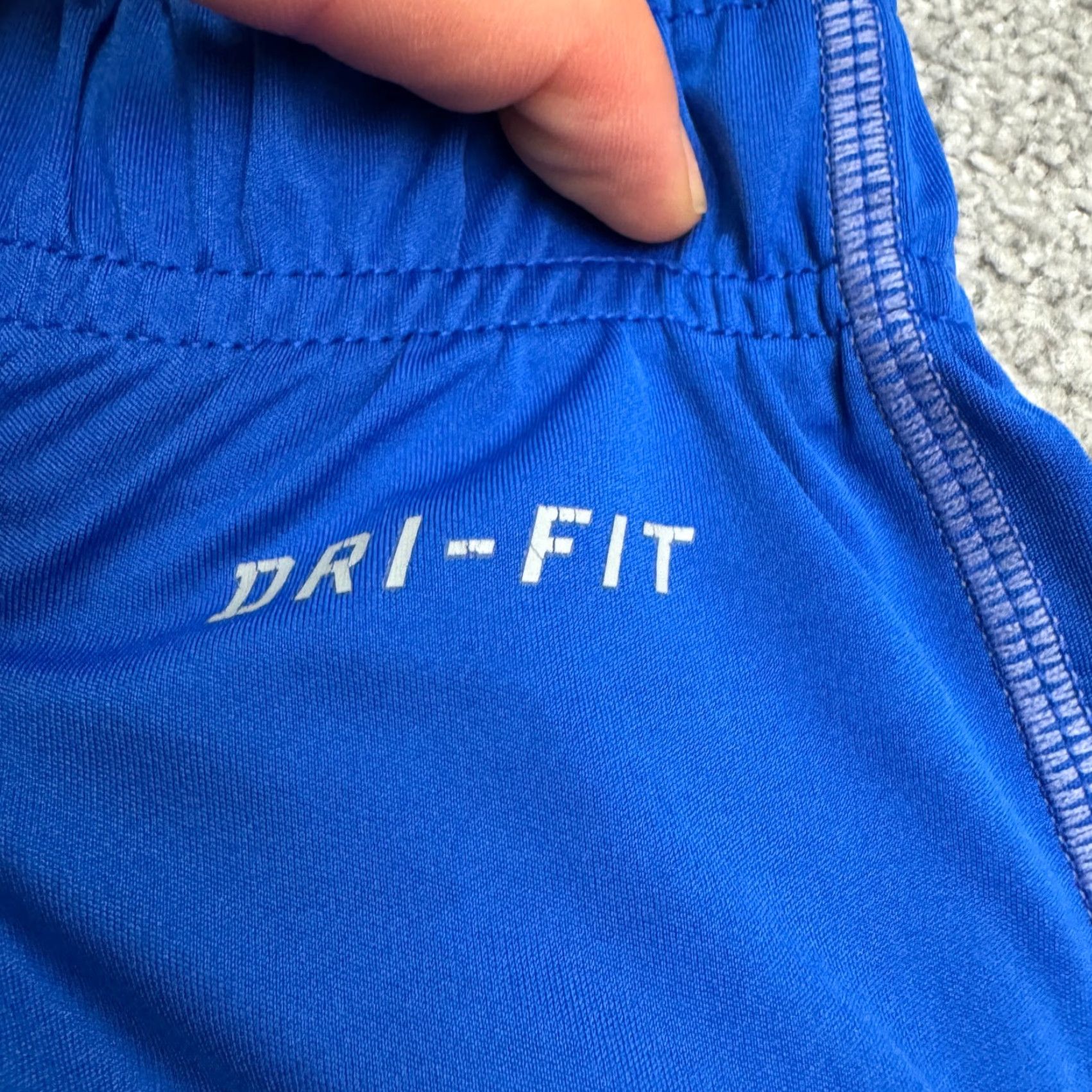 Nike Nike Dri-Fit Athletic Shorts Mens Large Royal Blue Elastic Waist Active Running Casual Sports Athleisure Size US 33 - 5 Thumbnail
