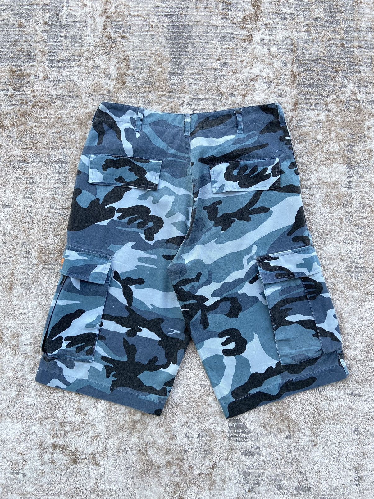 Stussy Vintage 90's Stussy Jorts Camo Cargo Pants Size US 32 / EU 48 - 3 Thumbnail