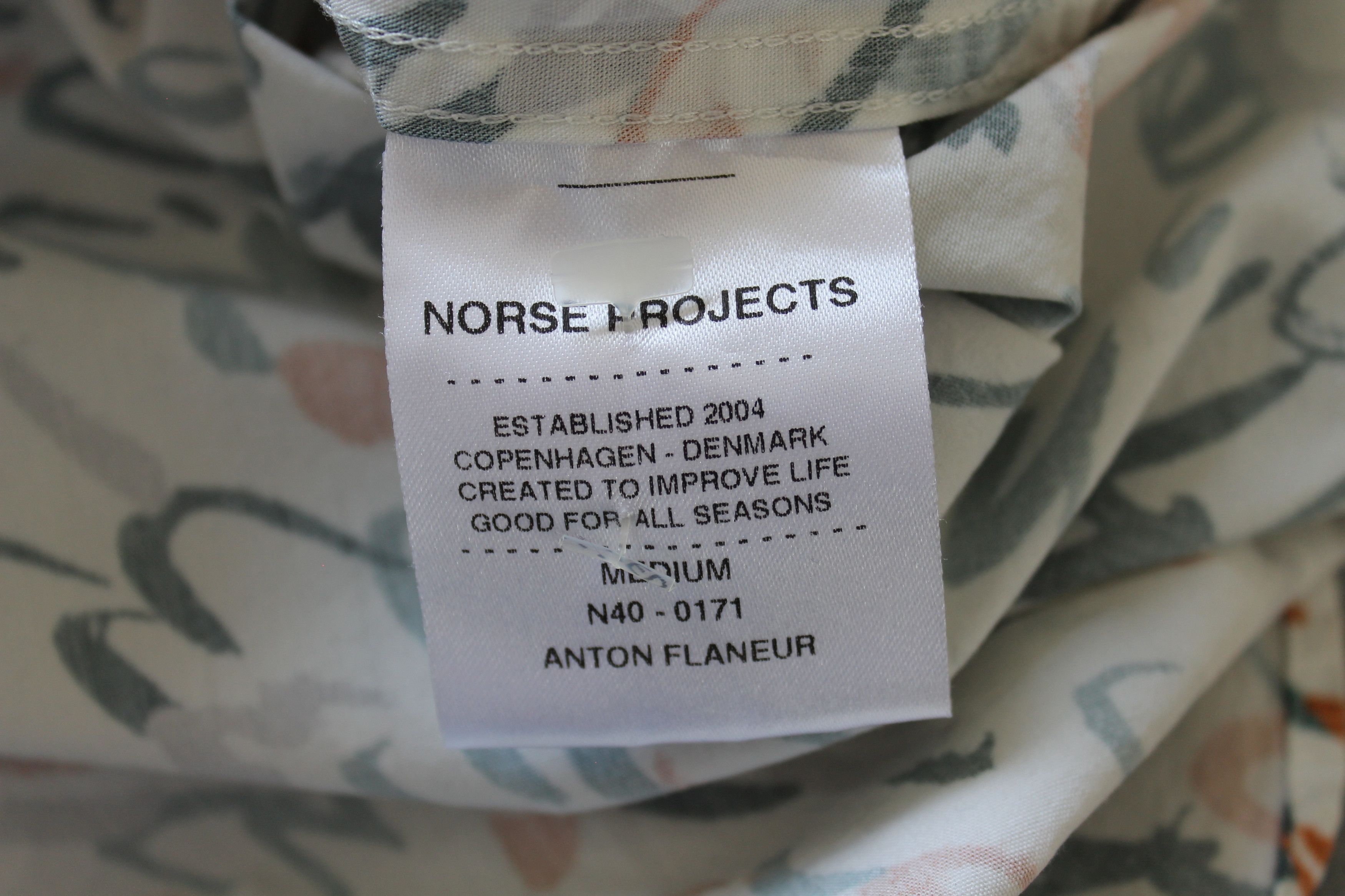 Norse Projects Norse Projects Liberty Anton Flaneur 2014 Capsule Collection Size US M / EU 48-50 / 2 - 7 Thumbnail