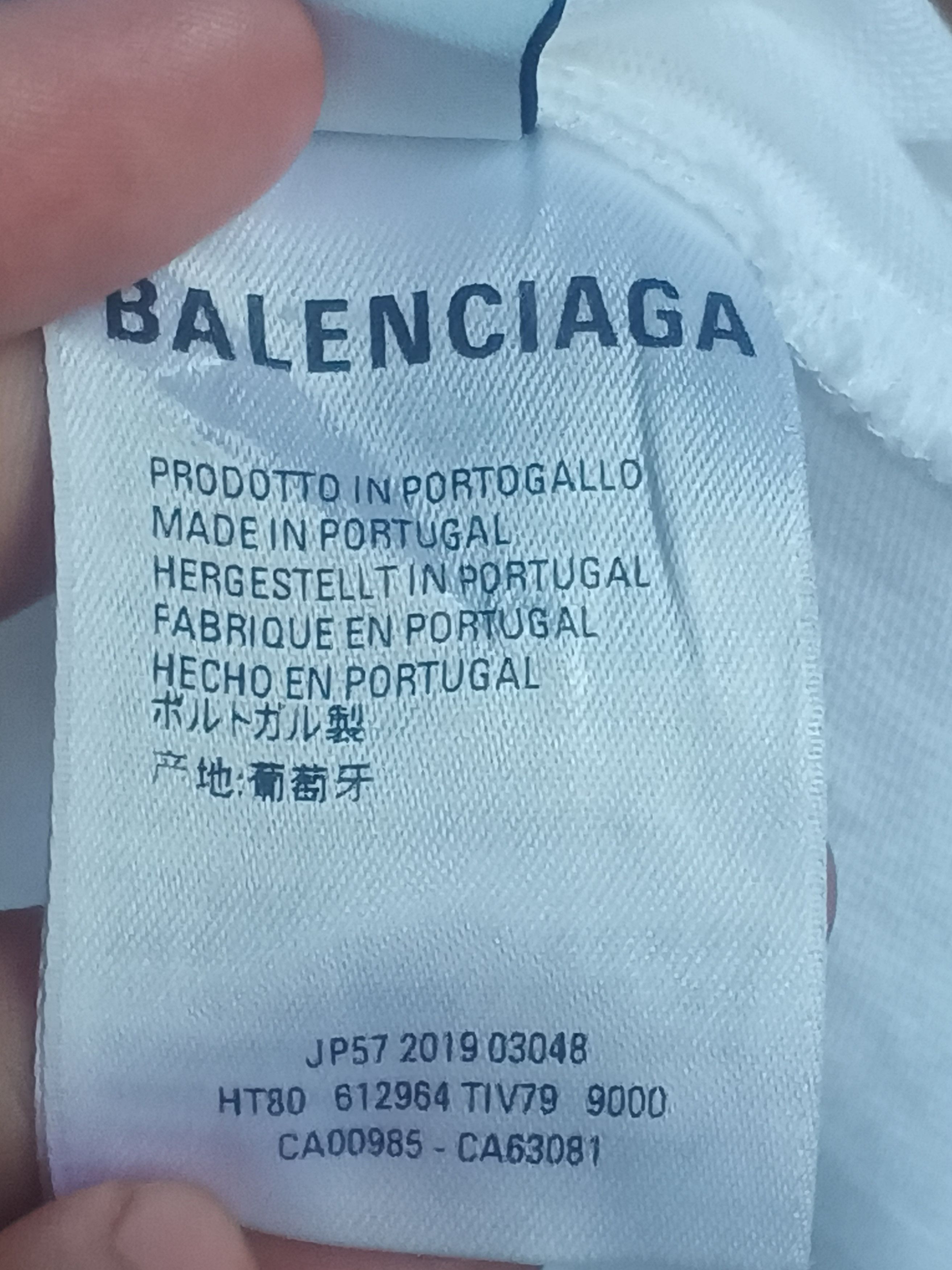 Balenciaga Balenciaga Mastercard Short Sleeve Shirt Size S / US 4 / IT 40 - 7 Thumbnail