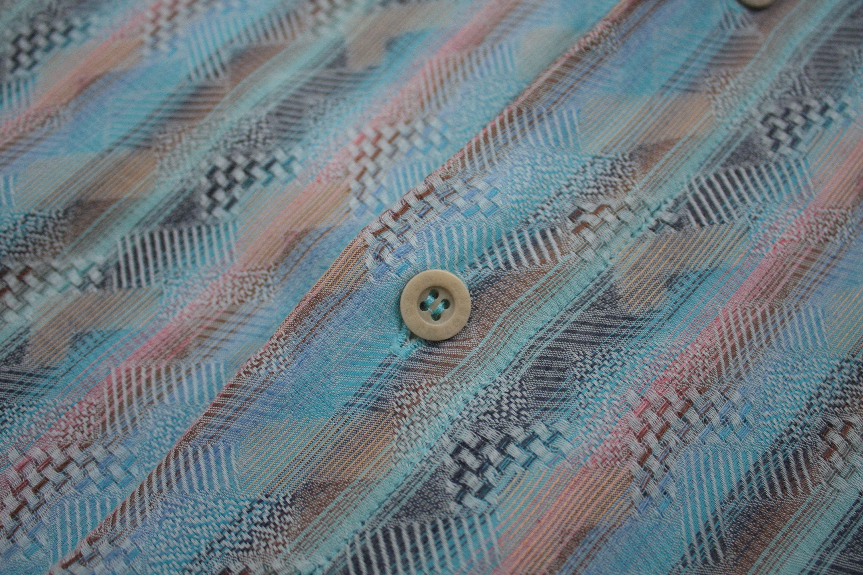 Missoni Missoni Sport Blue Short Sleeve Shirt Men's 50 Size US L / EU 52-54 / 3 - 5 Thumbnail