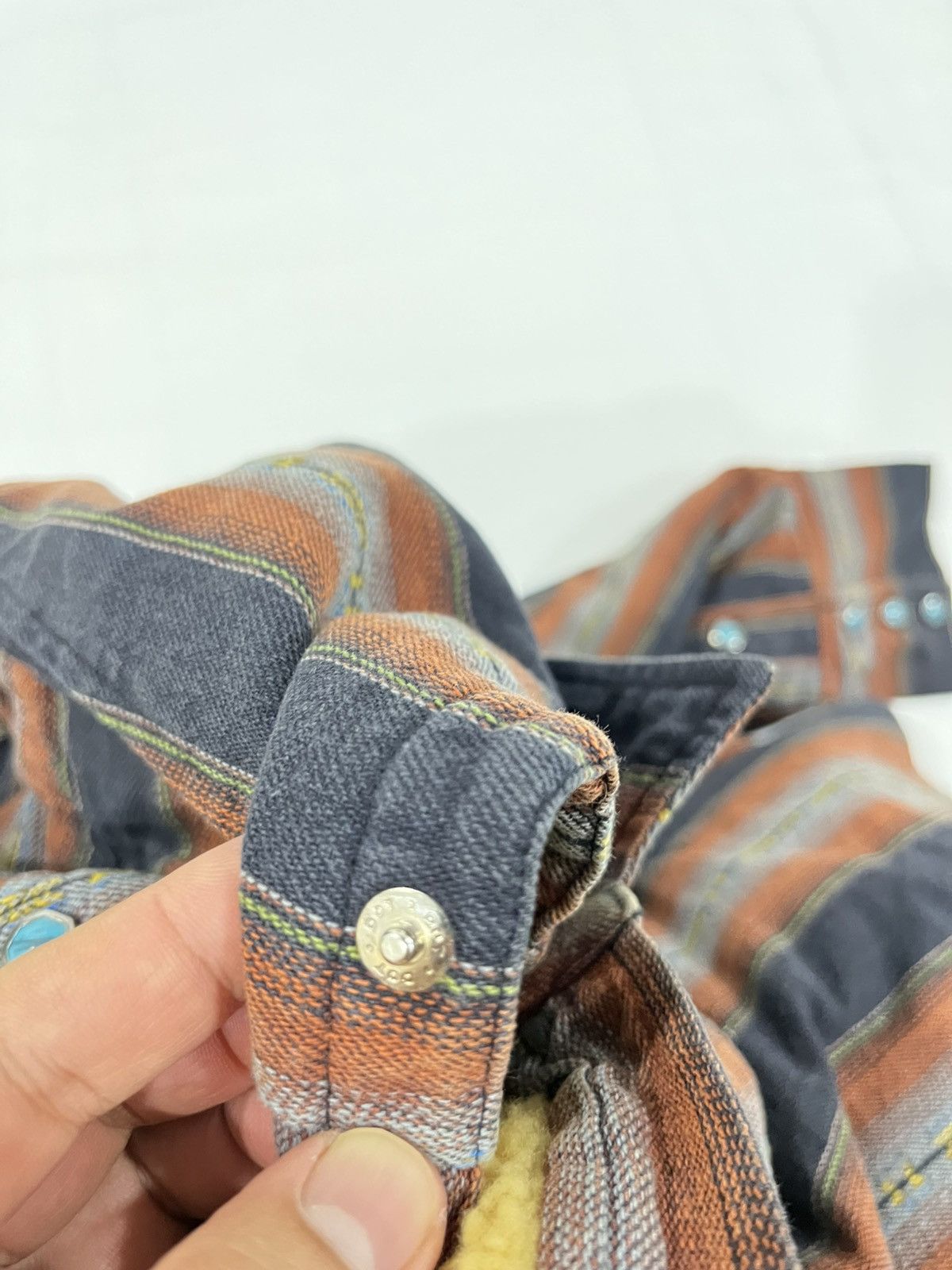 Indian Motorcycle × Japanese Brand × Toyo Enterprises Indian Motorcycle Sherpa Lining Western Jacket Size US M / EU 48-50 / 2 - 9 Thumbnail