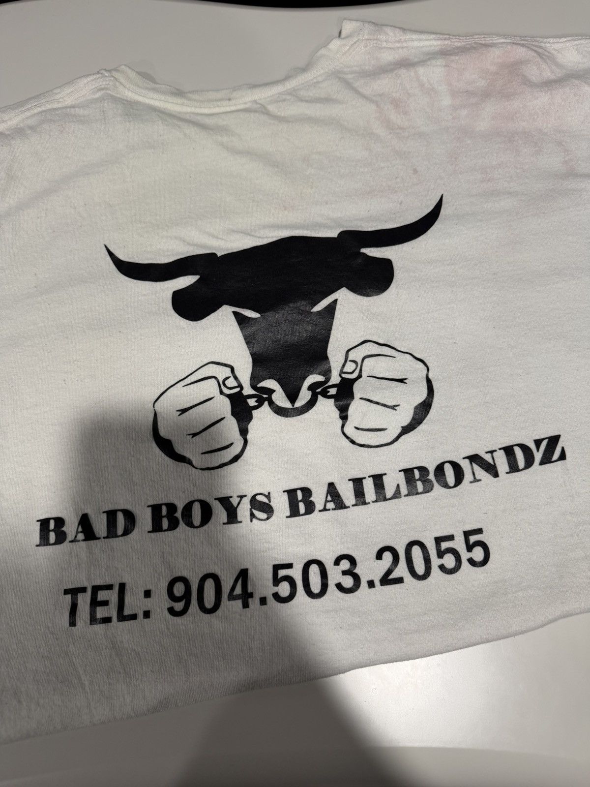 Vintage 2000s Y2K Vintage Bad Boys BailBondz Grunge Rare Cult Tee XL Size US XL / EU 56 / 4 - 12 Thumbnail