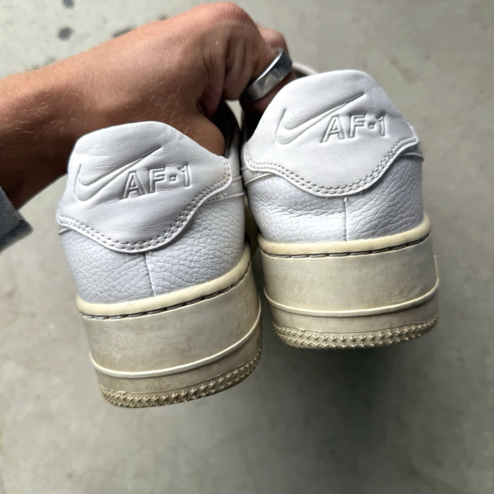 Nike Nike Air Force 1 Sage Low Women's Size 9.5 Sneakers Triple White AR5339-100 Size US 7 / IT 37 - 7 Thumbnail