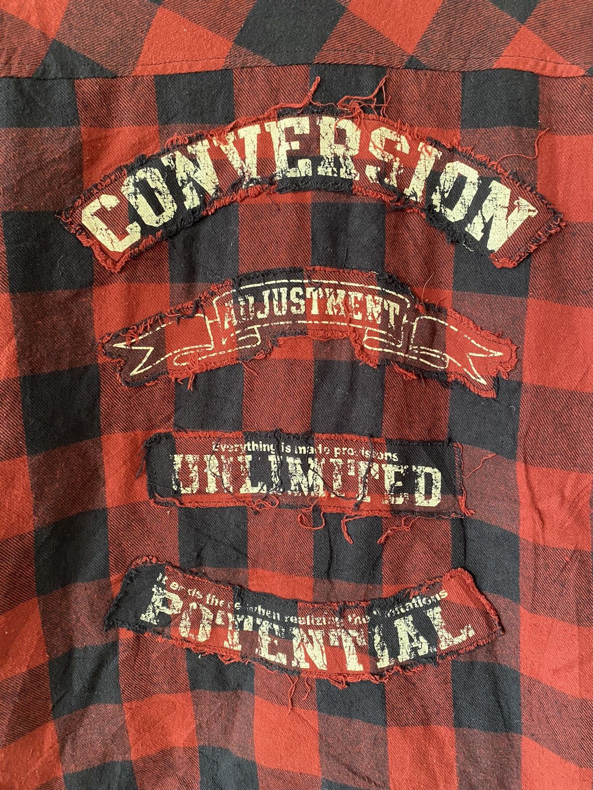 If Six Was Nine × Japanese Brand × Le Grande Bleu (L.G.B.) DEELISH Plaid Tartan Jacket LGB Punk Bondage Size US L / EU 52-54 / 3 - 10 Thumbnail