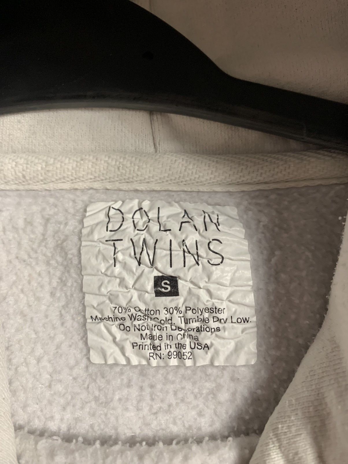 Band Tees × Independent Trading Co. Independent Trending Co “ Dolan Twins “ white hoodie Size US S / EU 44-46 / 1 - 6 Thumbnail