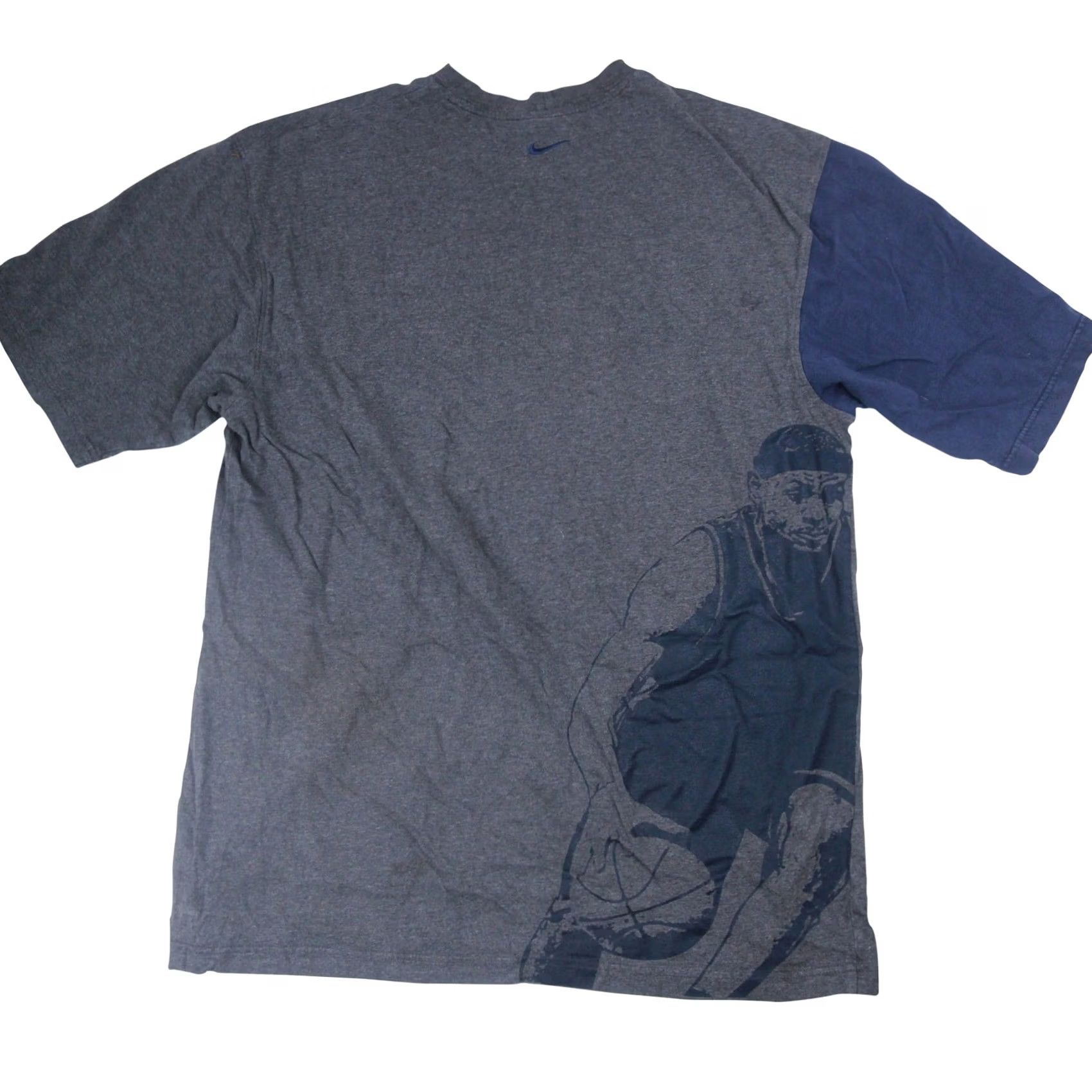 Nike VINTAGE Nike Lebron Air Zoom 4 T-Shirt Mens Large Grey Graphic Shirt 90s 00s Mens Size US L / EU 52-54 / 3 - 7 Thumbnail