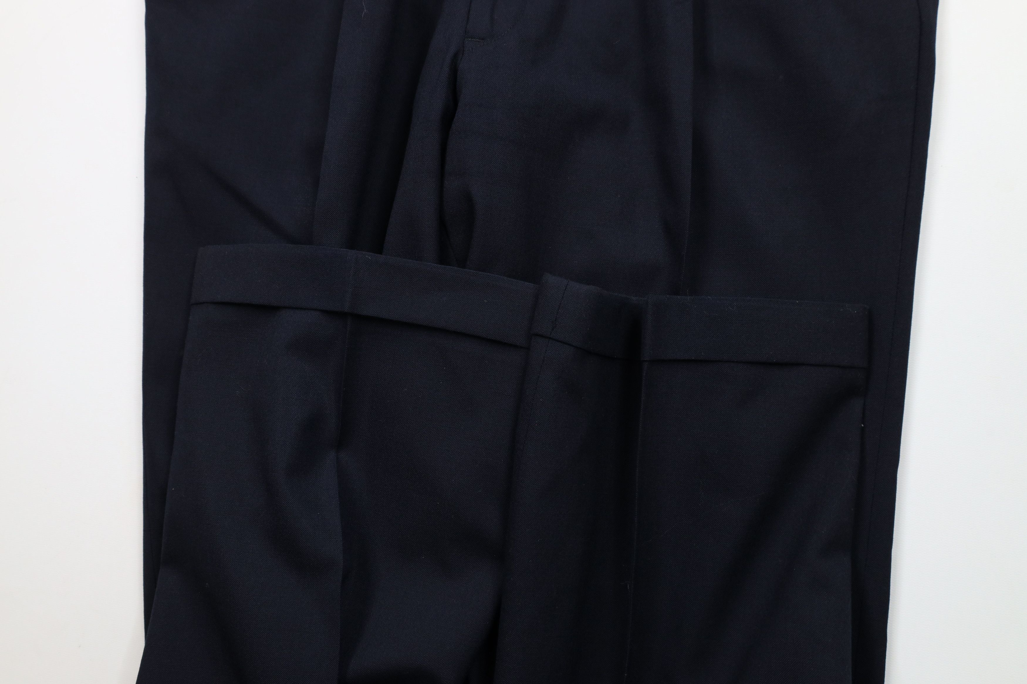 Vintage Vintage 70s Streetwear Pleated Cuffed Wide Leg Pants USA Size US 36 / EU 52 - 5 Thumbnail
