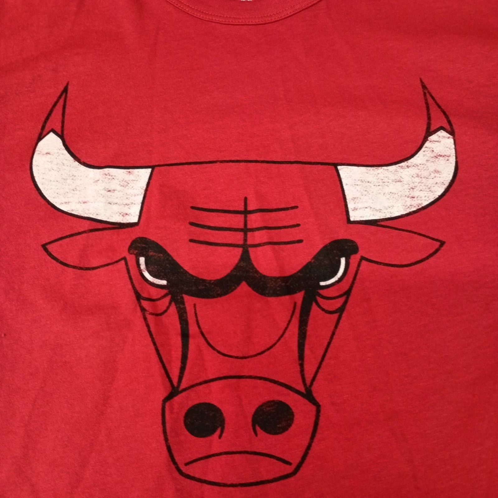 47 Brand Chicago Bulls Basketball T-Shirt Men's XL Red Tee '47 Brand Size US XL / EU 56 / 4 - 2 Thumbnail