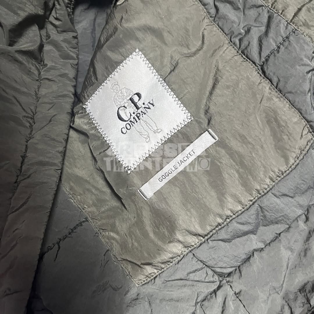 C.P. Company C.P COMPANY CHROME-R GOGGLE JACKET OLIVE KHAKI Size US XL / EU 56 / 4 - 5 Thumbnail