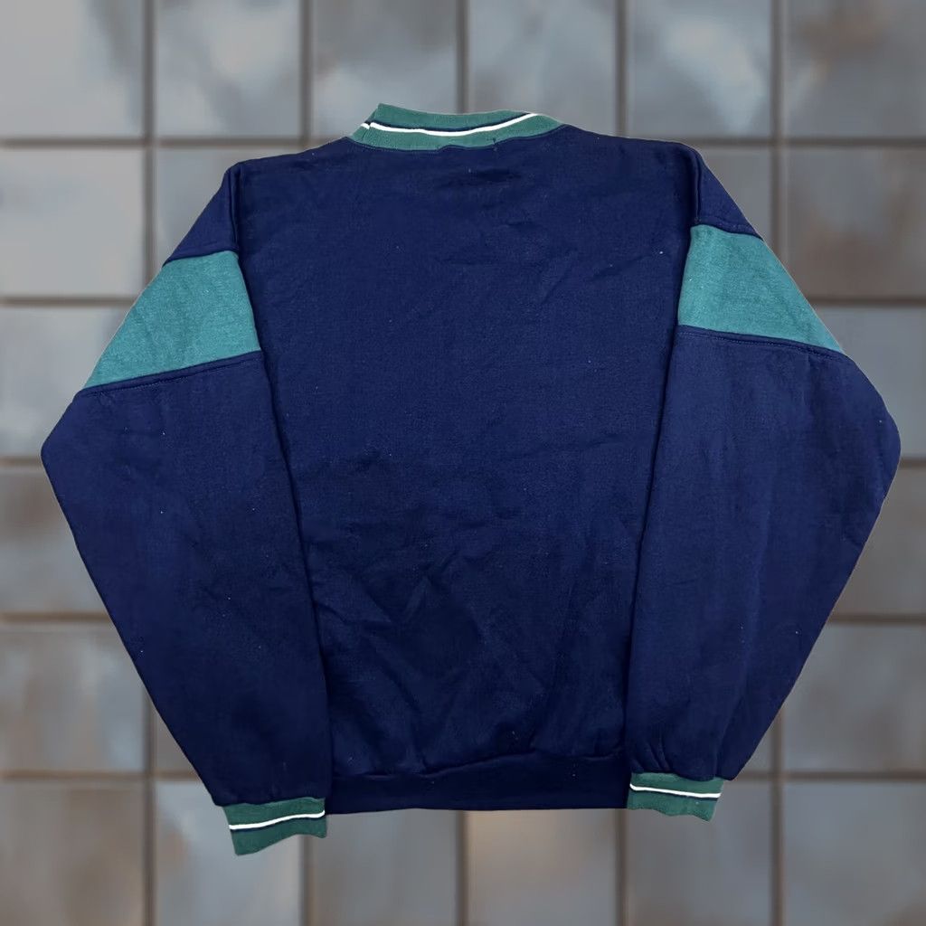 Dunlop Dunlop Sport Sweatshirt Mens Large Colorblock Crewneck Racing Cars 80s Size US L / EU 52-54 / 3 - 1 Thumbnail