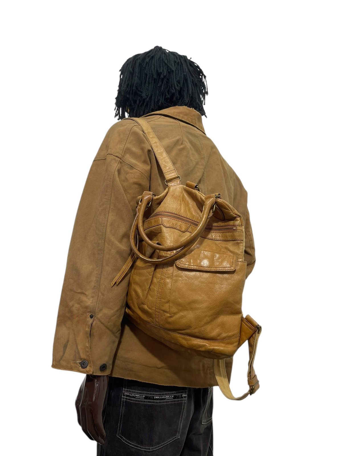 Vintage Belt Snake skin