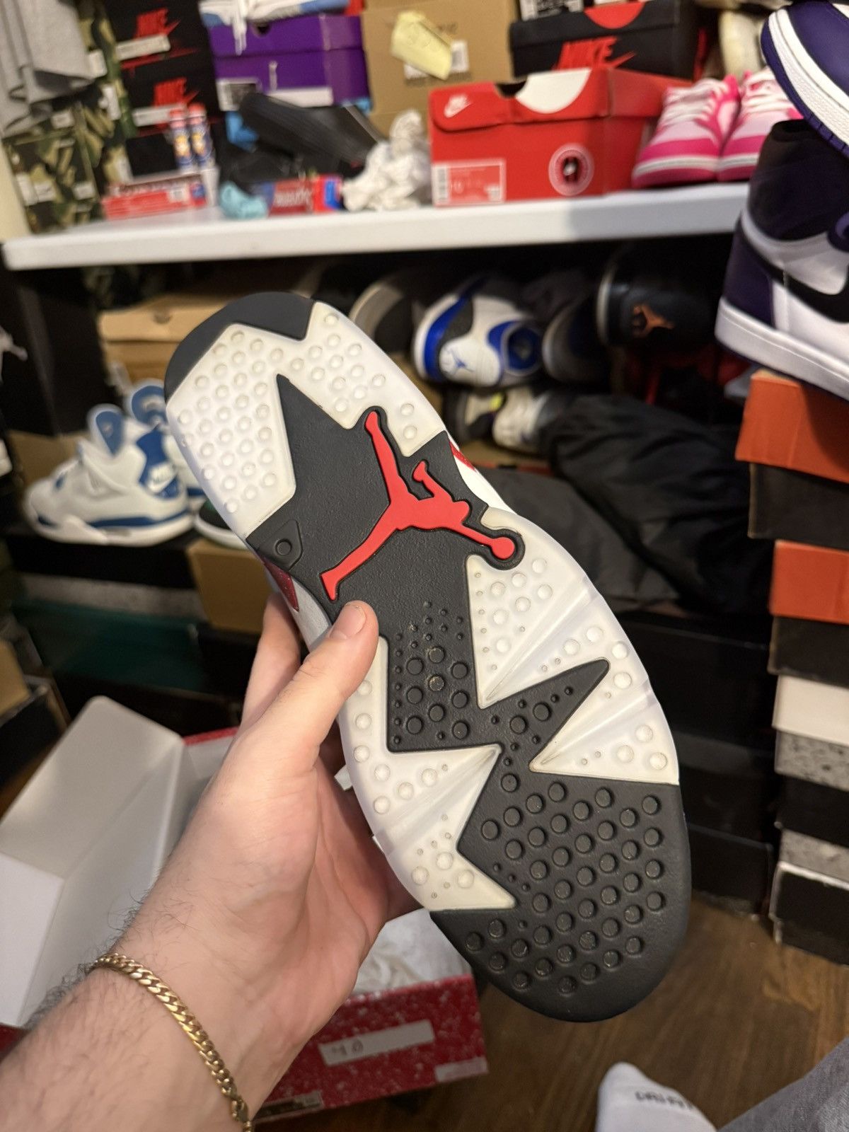 Jordan retro 6 Red oreo sz 11.5