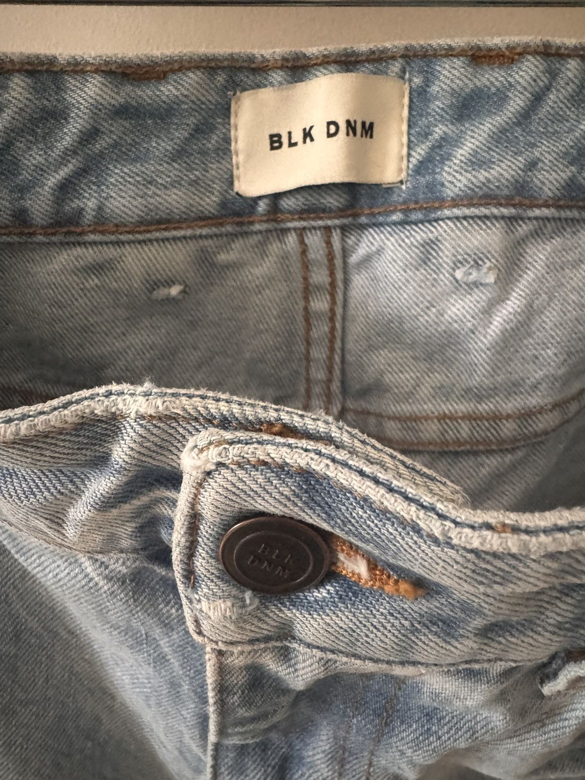 Blk Dnm BLK DNM straight jeans Size US 33 - 2 Thumbnail