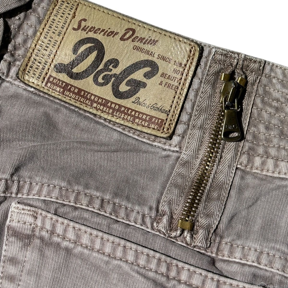 Dolce & Gabbana 2003 fastened cargo pant Size 26" / US 2 / IT 38 - 4 Thumbnail