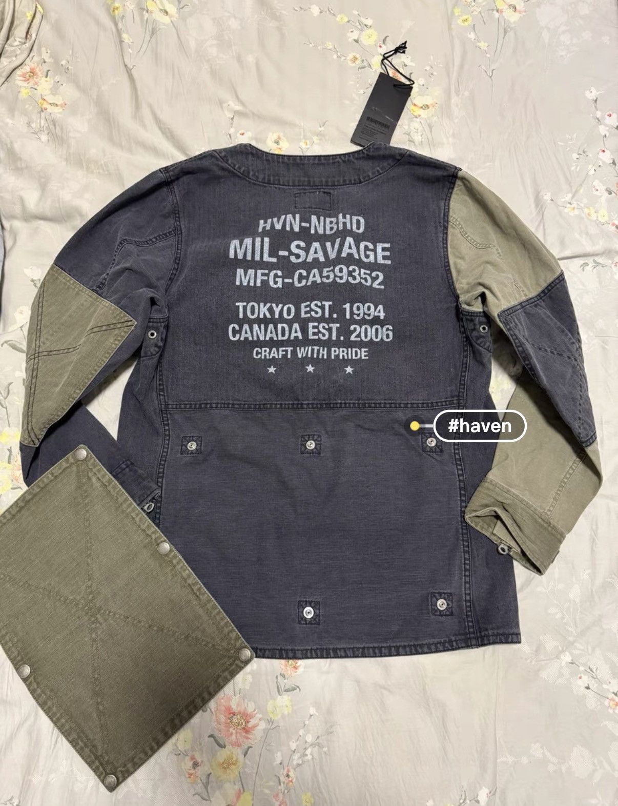 Neighborhood Neighborhood × Haven 17AW M65 Four-Pocket Shirt Jacket Size US M / EU 48-50 / 2 - 3 Thumbnail