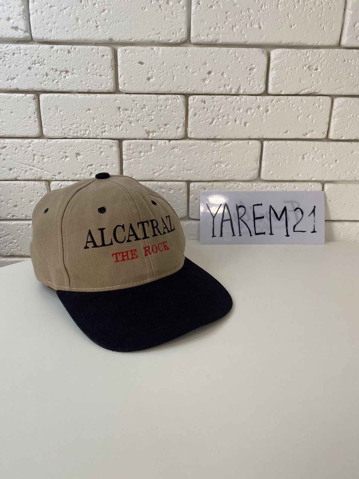 Vintage Alcatraz The Rock vintage cap hat Size ONE SIZE - 1 Thumbnail