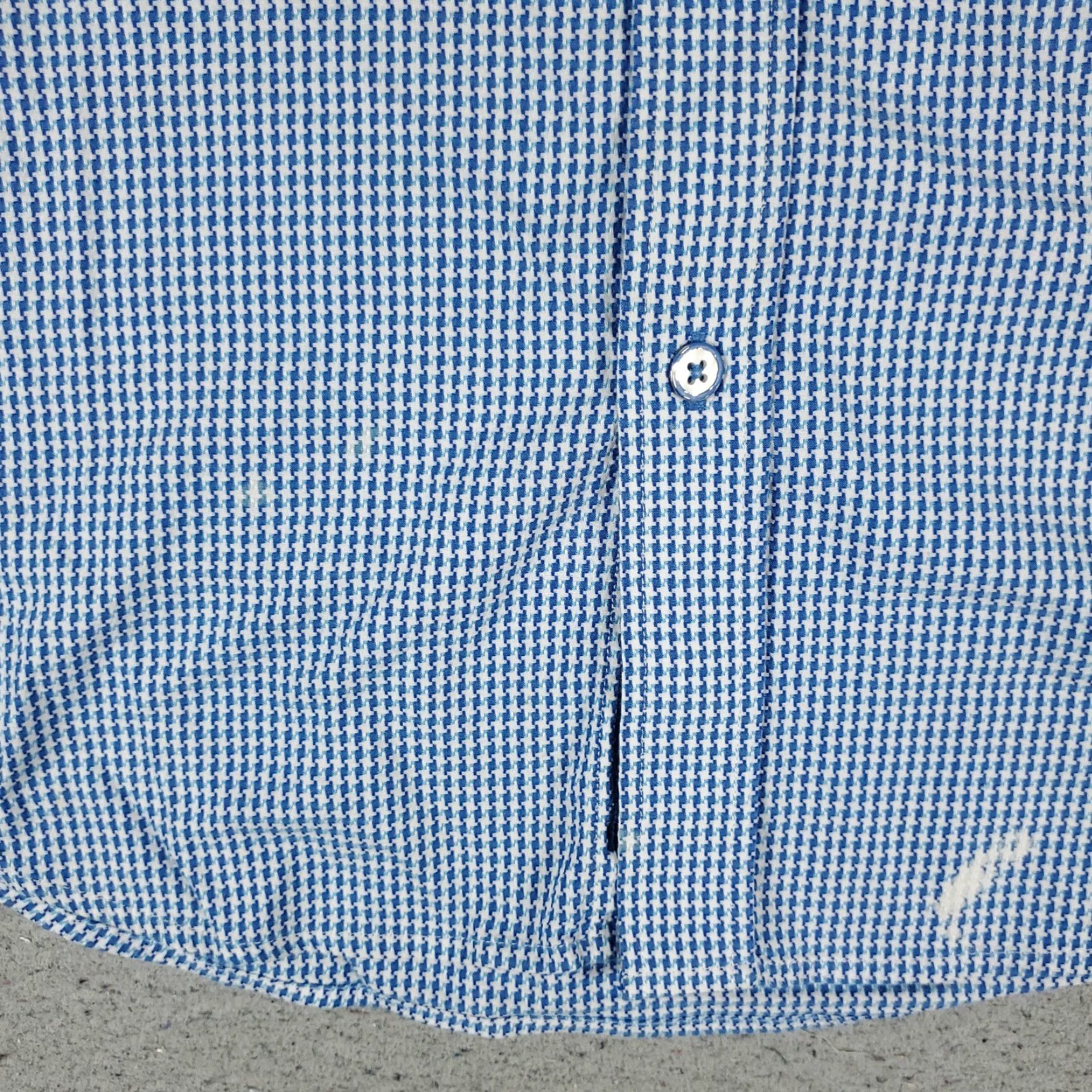 Robert Graham VINTAGE Robert Graham Shirt Mens Medium Blue Casual Long Sleeve Button Up CottonâAll Seasons Size US M / EU 48-50 / 2 - 5 Thumbnail