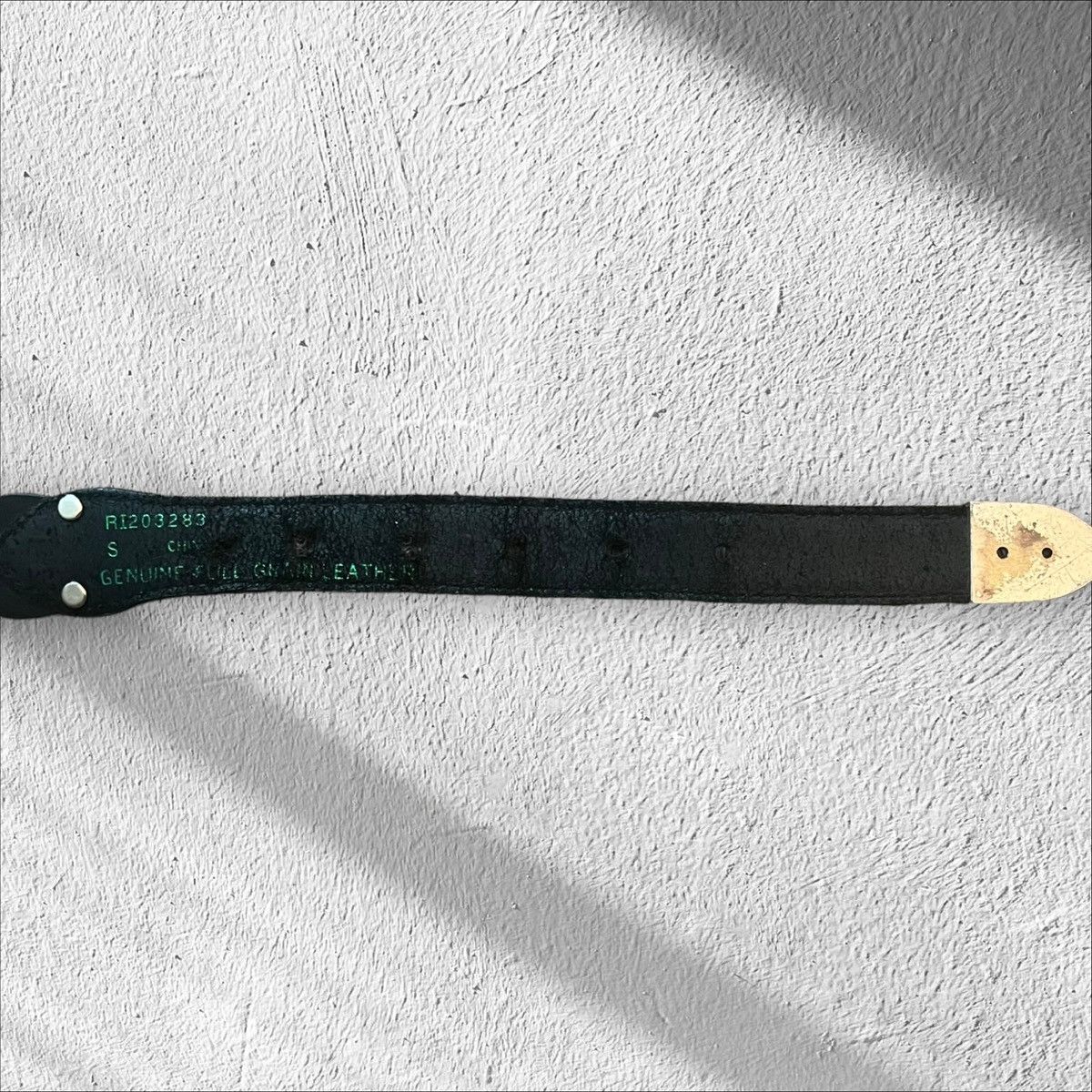 Vintage Vintage Resistol Ornate Metal Belt Floral Heart Design 27-31 Size ONE SIZE - 6 Thumbnail