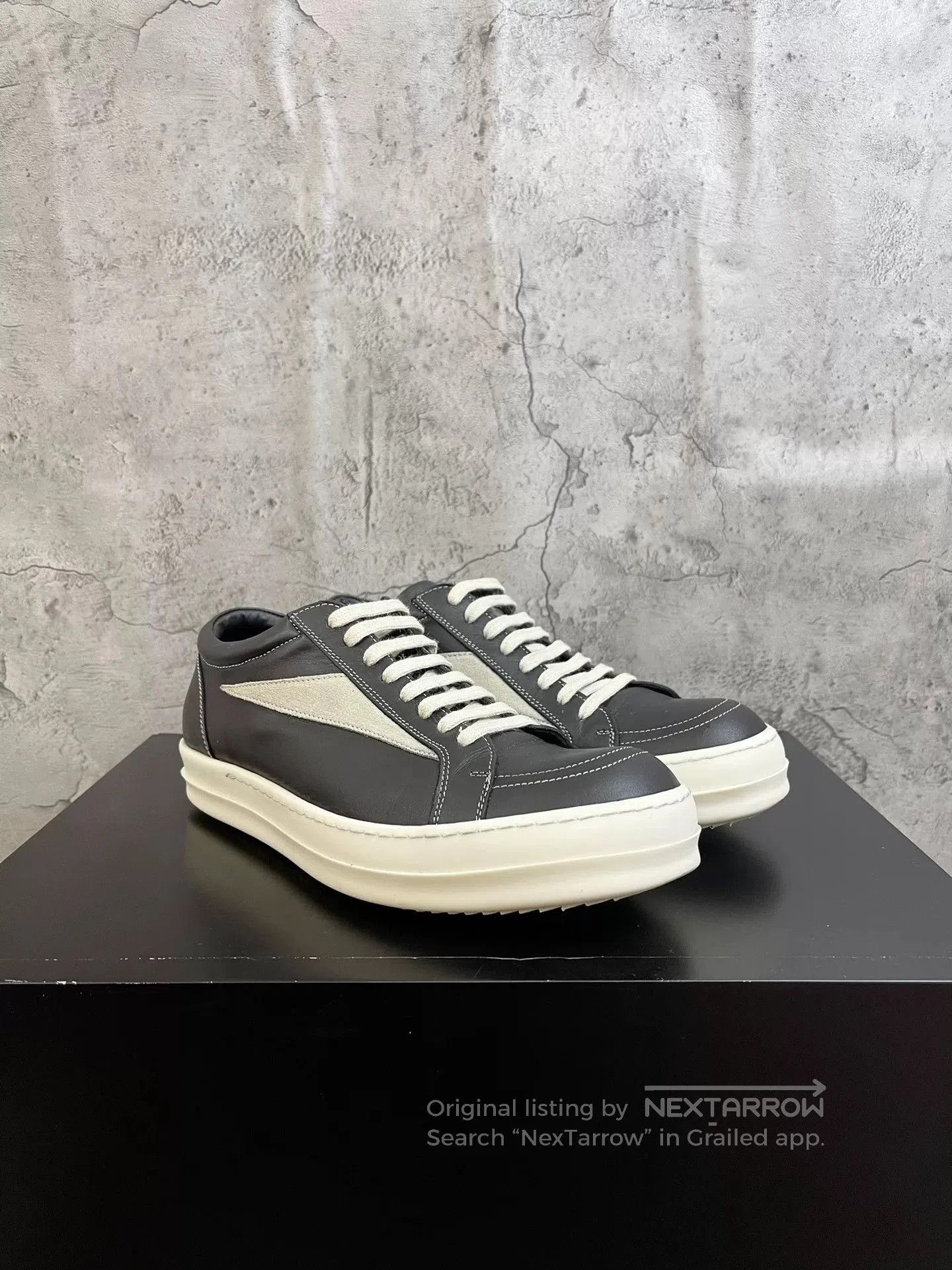Rick Owens Rick Owens Leather Board Shoes Black White. Size US 7 / EU 40 - 3 Thumbnail