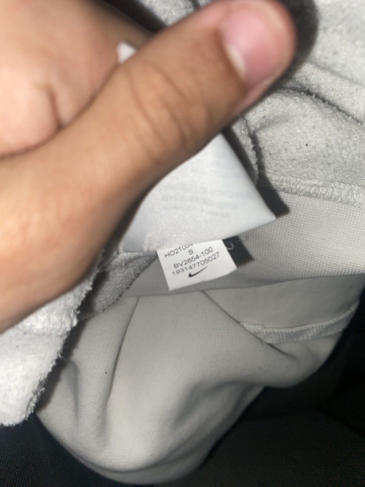 Nike Nike hoodie fleece white size s Size US S / EU 44-46 / 1 - 8 Thumbnail