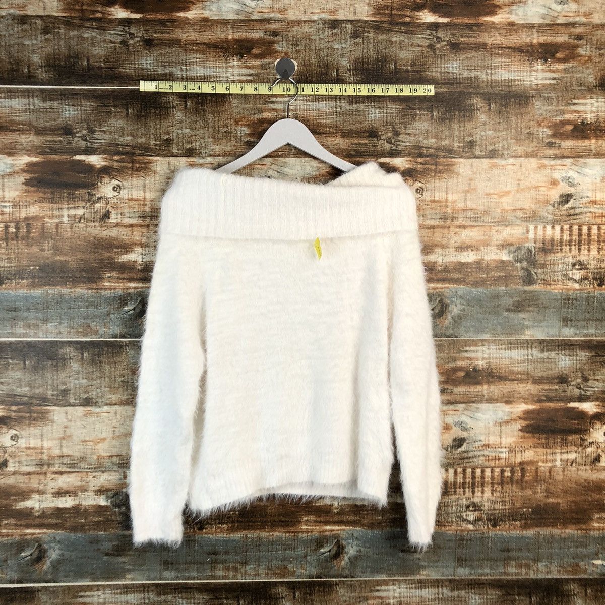 Homespun Knitwear DLL Khalita Turtle Neck Mohair fur shaggy Knitwear #C232 Size M / US 6-8 / IT 42-44 - 14 Thumbnail