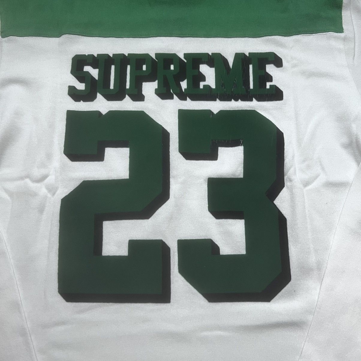 Supreme Supreme Bumblebee L/S Football Top White S Size US S / EU 44-46 / 1 - 5 Thumbnail