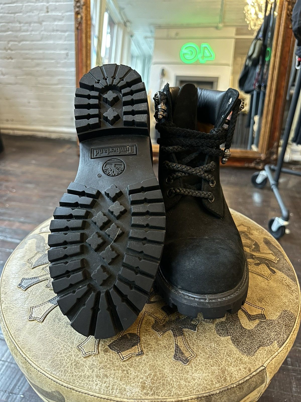Chrome Hearts CHROME HEARTS DEAD STOCK TIMS SZ 7 Size US 7.5 / EU 40-41 - 5 Thumbnail