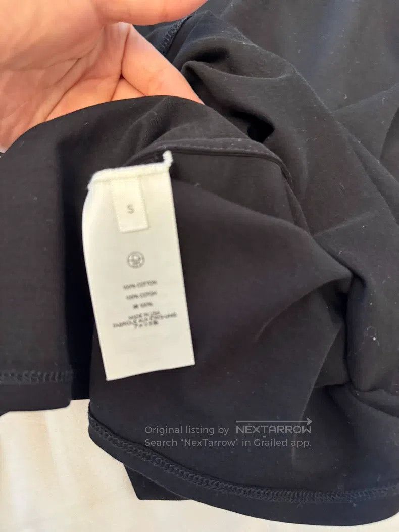 The Row The Row Black round neck and long sleeves Size S / US 4 / IT 40 - 3 Thumbnail