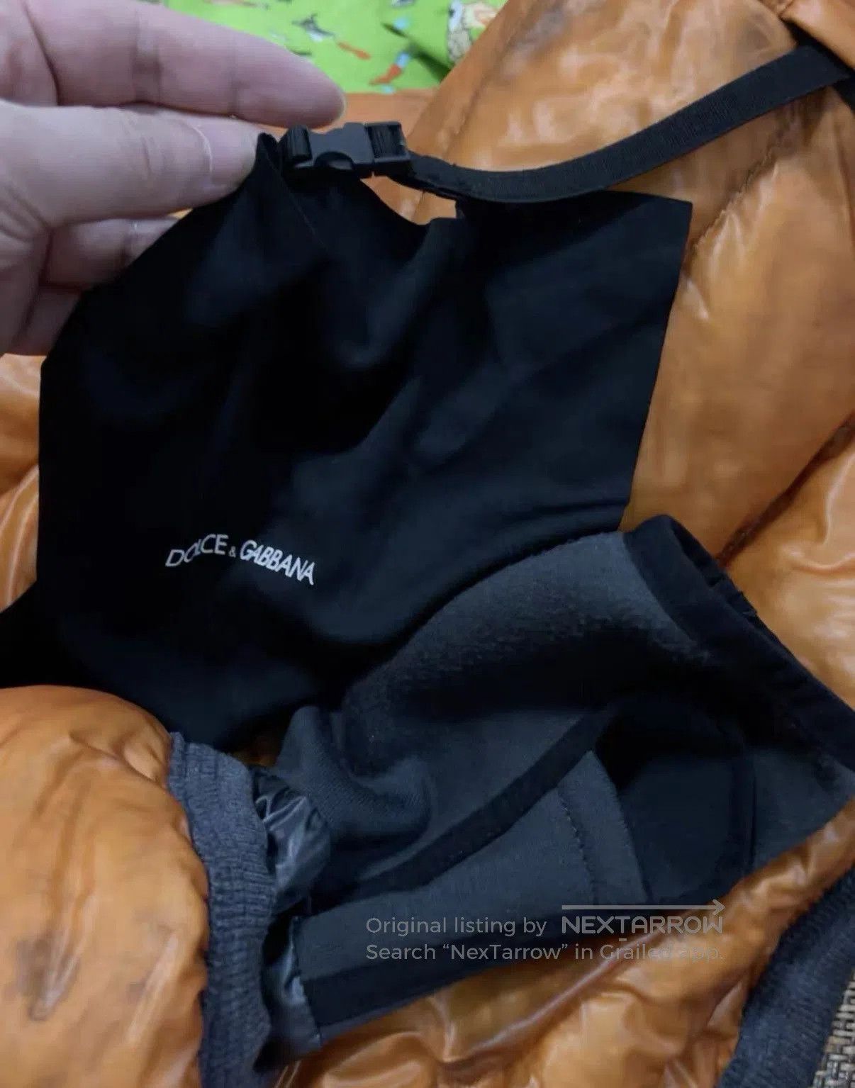 Dolce & Gabbana Orange Puffer Jacket Size S. Size US S / EU 44-46 / 1 - 8 Thumbnail