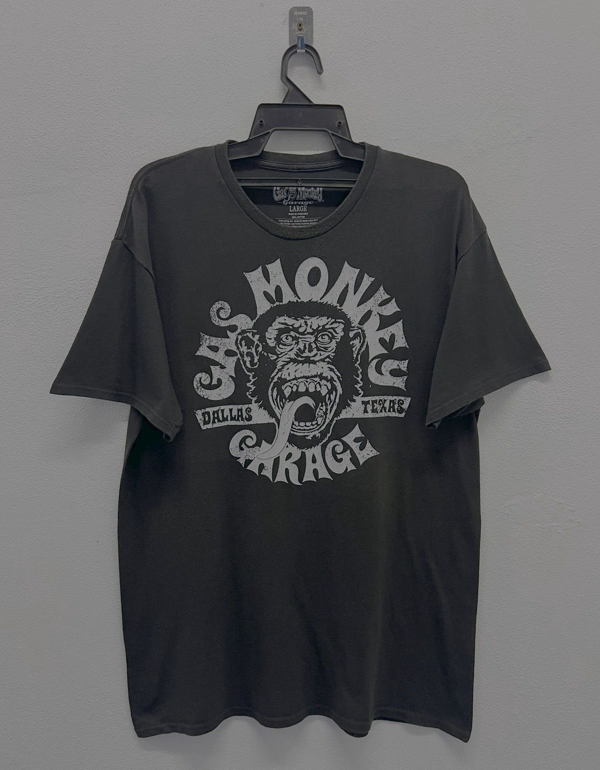 Vintage VINTAGE GAS MONKEY GARAGE DALLAS TEXAS SHIRT Size US L / EU 52-54 / 3 - 1 Thumbnail