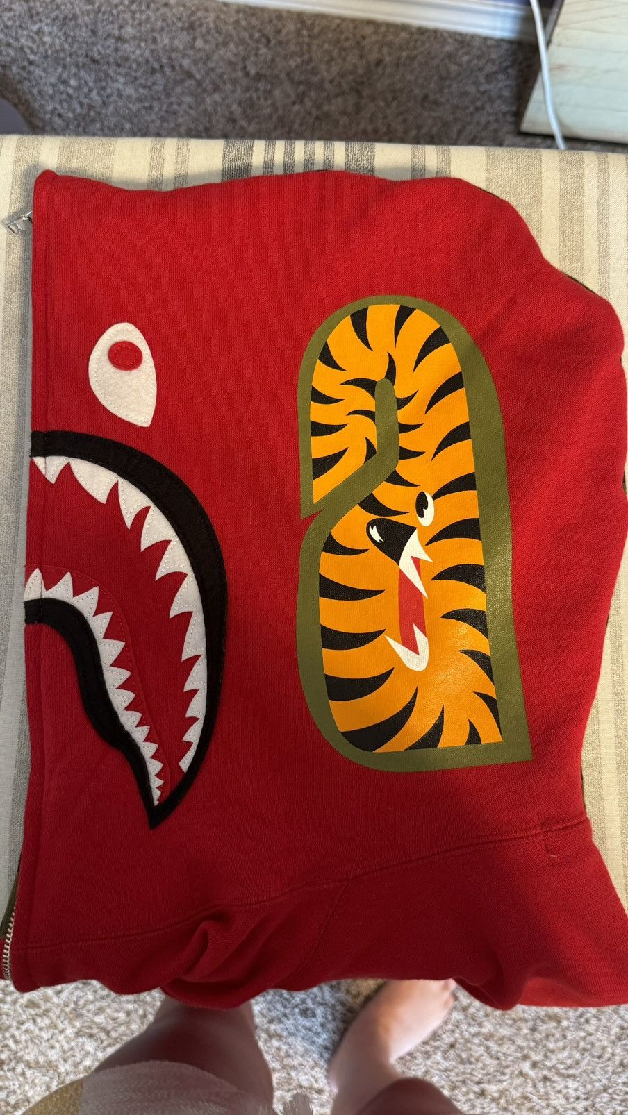 Bape 1st Camo Shark Full Zip Hoodie Size US L / EU 52-54 / 3 - 5 Thumbnail