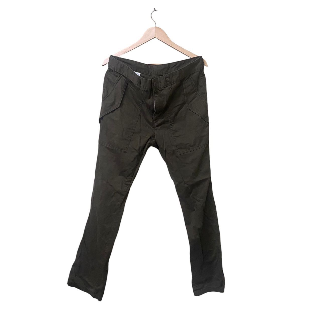Japanese Brand Casual pants nice pocket side green army color Size US 34 / EU 50 - 2 Thumbnail