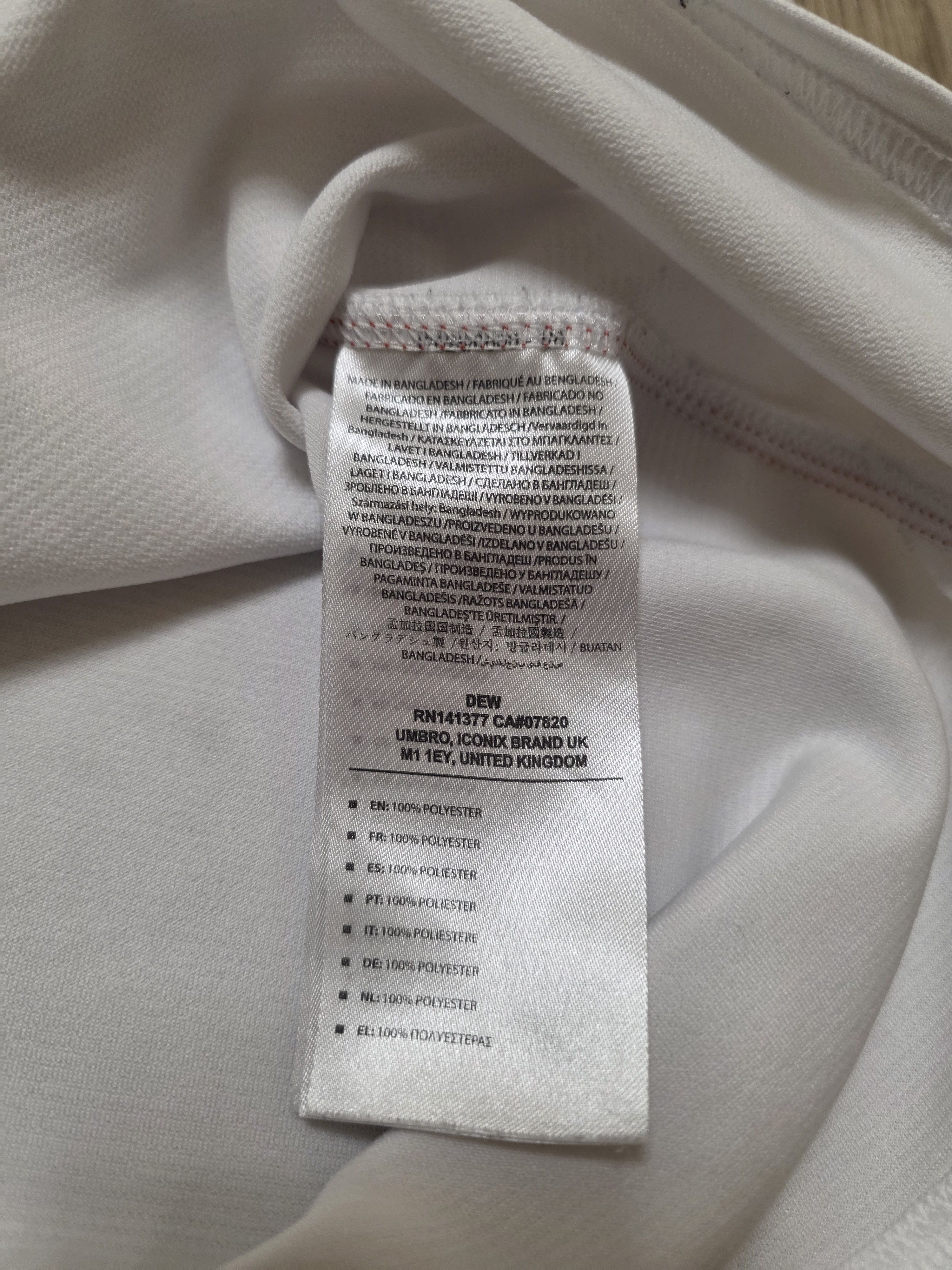 Umbro ENGLAND RUGBY JERSEY ENGLAND RUGBY SHIRT WHITE O2 Size US L / EU 52-54 / 3 - 7 Thumbnail