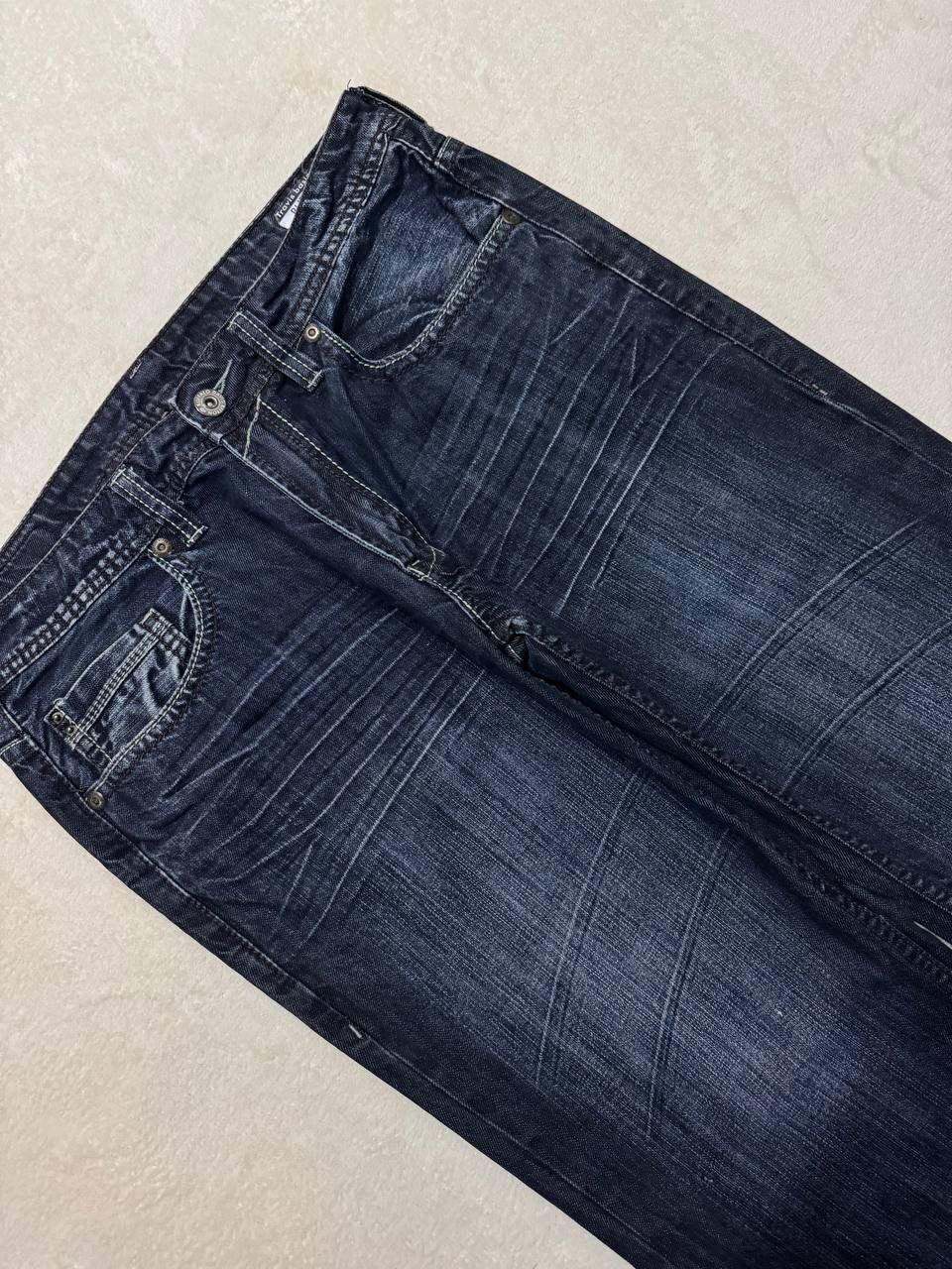 Other RELAXED Travis Buffalo David Bitton Relaxed Jeans Mudwash Size US 34 / EU 50 - 6 Thumbnail