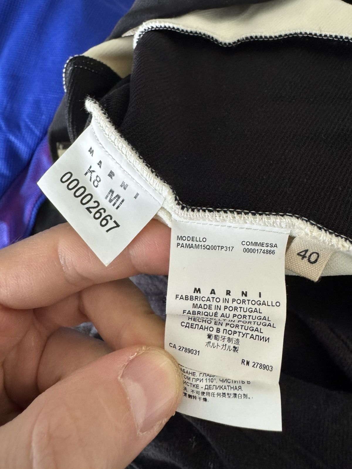 Marni FW12 MARNI Line Switching Stretch Pants Designer Luxury Rare Size 27" / US 4 / IT 40 - 4 Thumbnail
