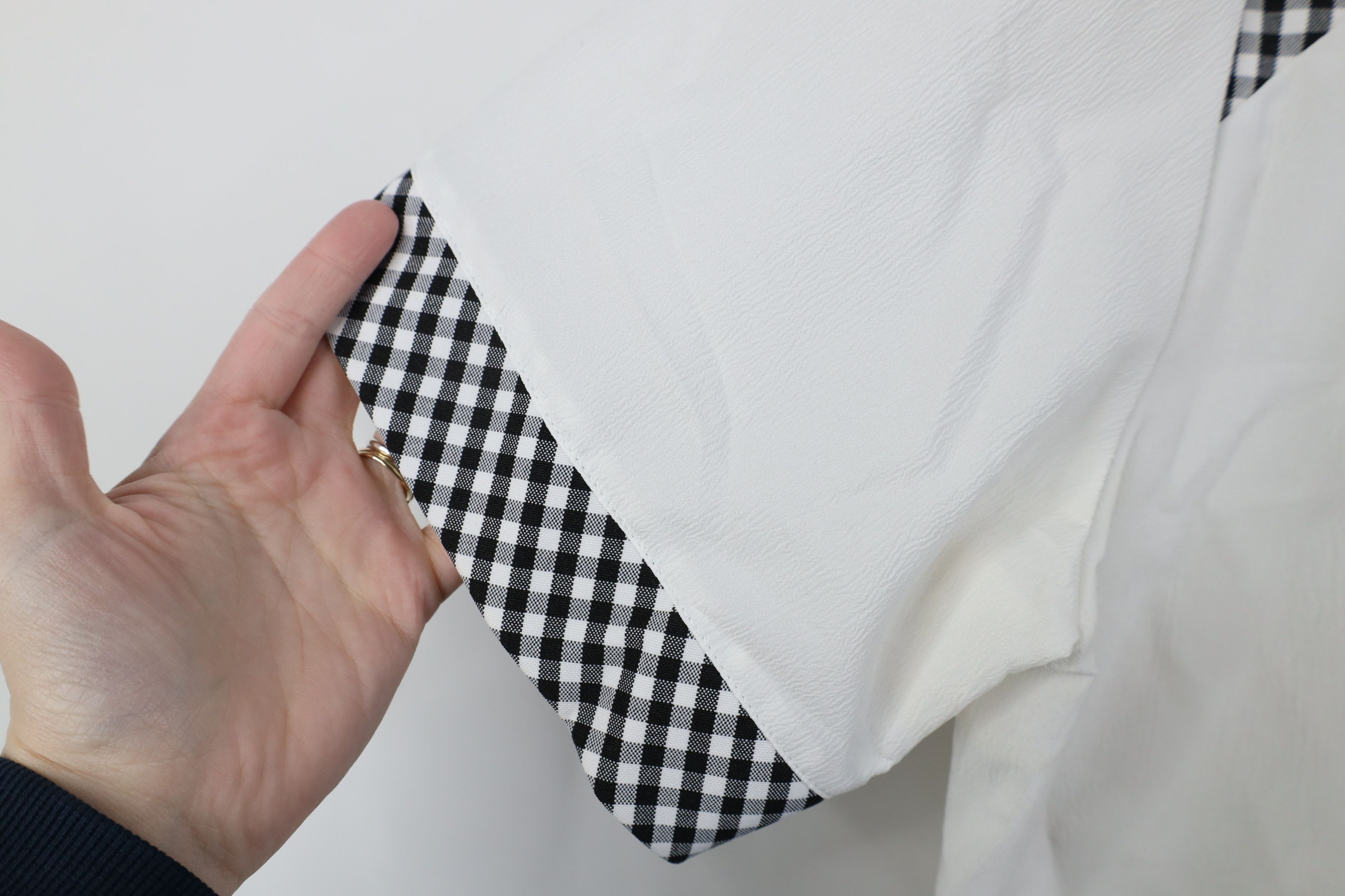 Vintage Vintage 90s Streetwear Gingham Plaid Pullover Polo Shirt USA Size M / US 6-8 / IT 42-44 - 8 Thumbnail