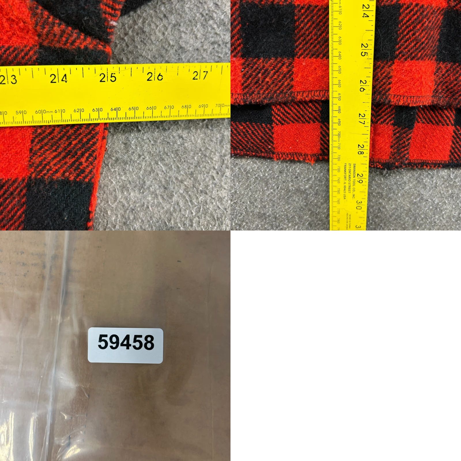 Vintage VINTAGE Frostproof Shirt Mens 17.5 Red Black Button Up Wool Buffalo Plaid 80s Mens Size US XXL / EU 58 / 5 - 8 Thumbnail