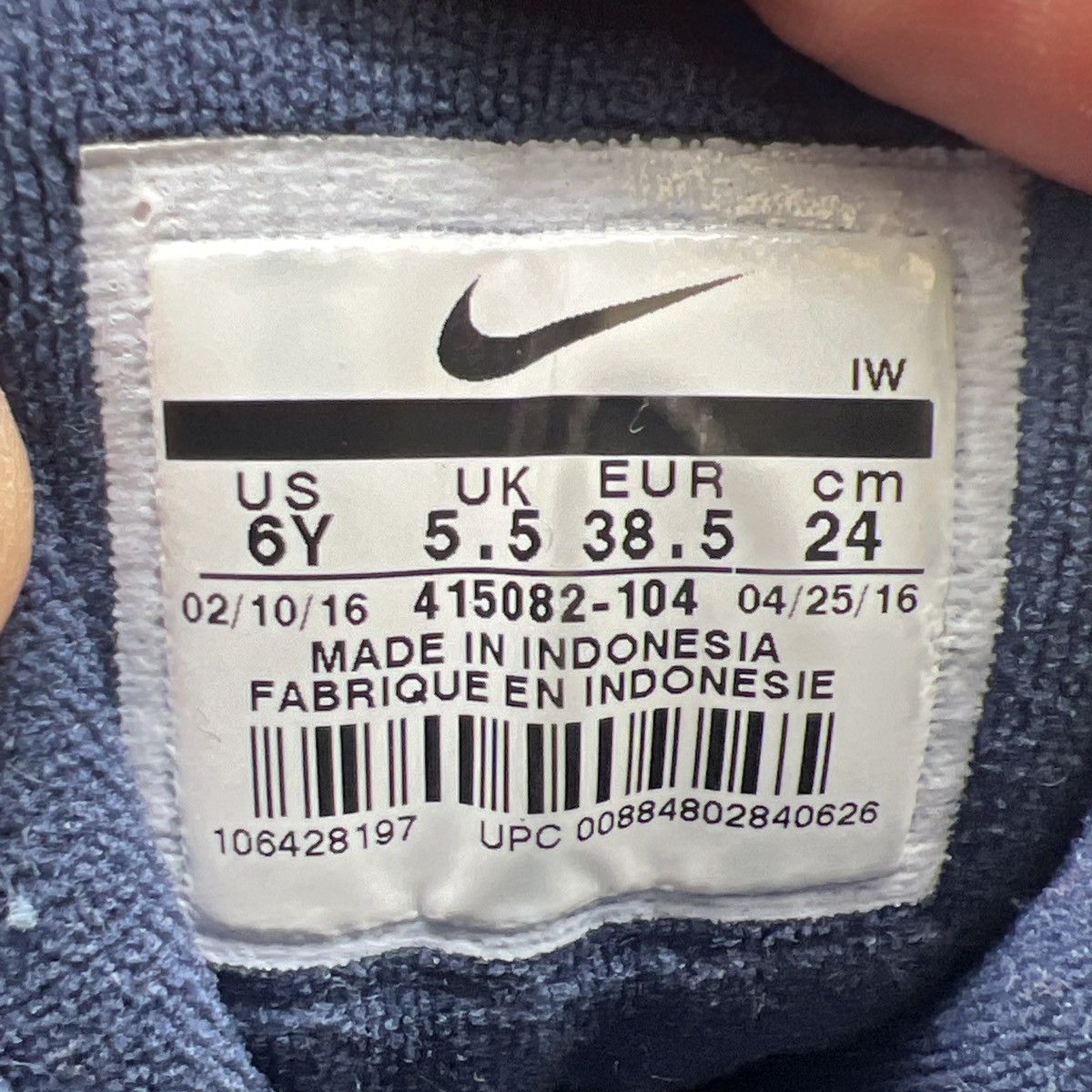 Nike Air more uptempo Olympic Size US 6 / EU 39 - 9 Thumbnail