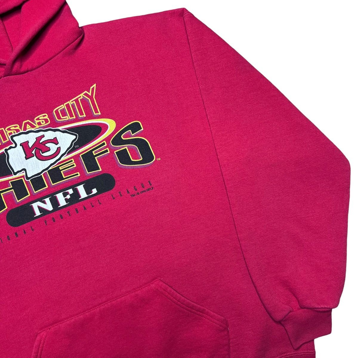 Logo Athletic × NFL × Vintage 1996 NFL Kansas City Chiefs Logo Athletic Chalkline Hoodie Size US XL / EU 56 / 4 - 16 Thumbnail