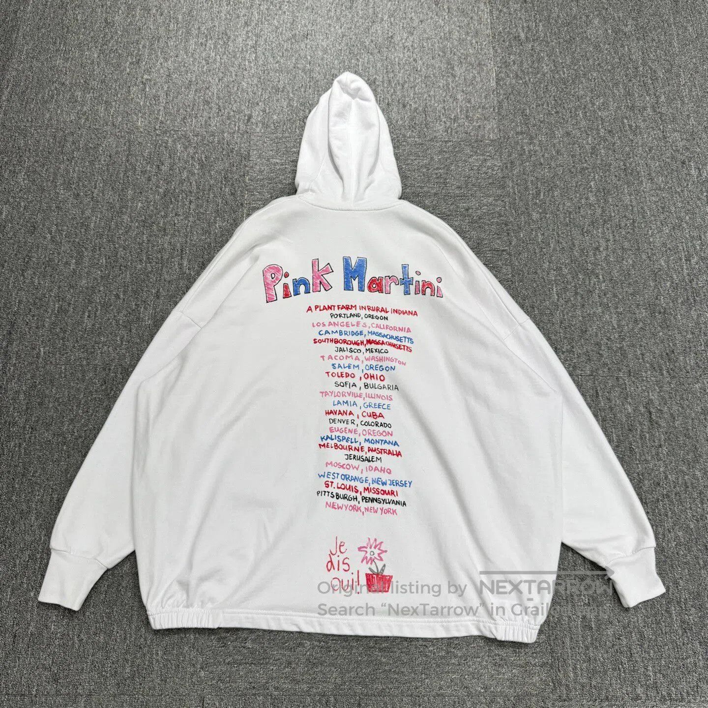 Balenciaga Balenciaga Graffiti letter-print hooded hoodie| Size US S / EU 44-46 / 1 - 2 Thumbnail