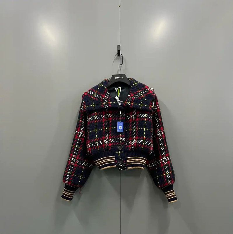 Miu Miu Miu Miu Multi-Color Women's Cotton Jacket 0089 Size ONE SIZE - 1 Thumbnail