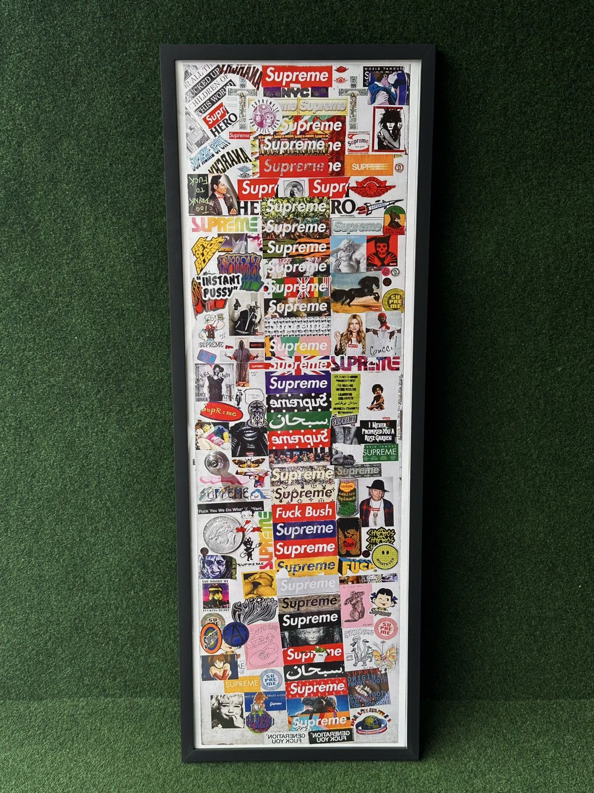 Supreme Supreme 2003 calendar by Terry Richardson with poster