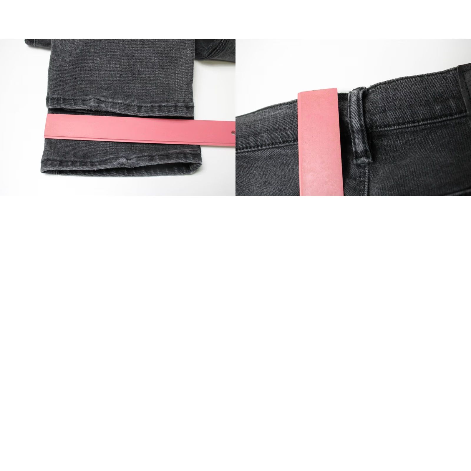 Acne Studios ACNE STUDIOS Jeans Men's W30/L34 Slim Washed Black Zip Fly Blocked By Slight Wear Max Used Blk Slim Fit Zip Fly Jeans Men W30/L34 Black Size US 30 / EU 46 - 9 Thumbnail