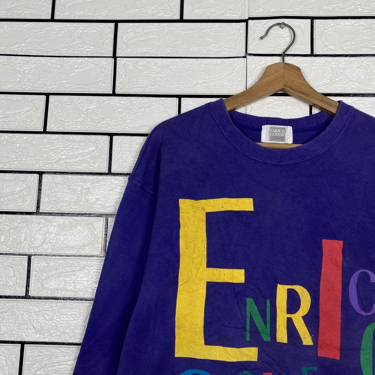 Enrico Coveri 📌Vintage Sweatshirt Crewneck Enrico Coveri Embroidery Size US L / EU 52-54 / 3 - 8 Thumbnail