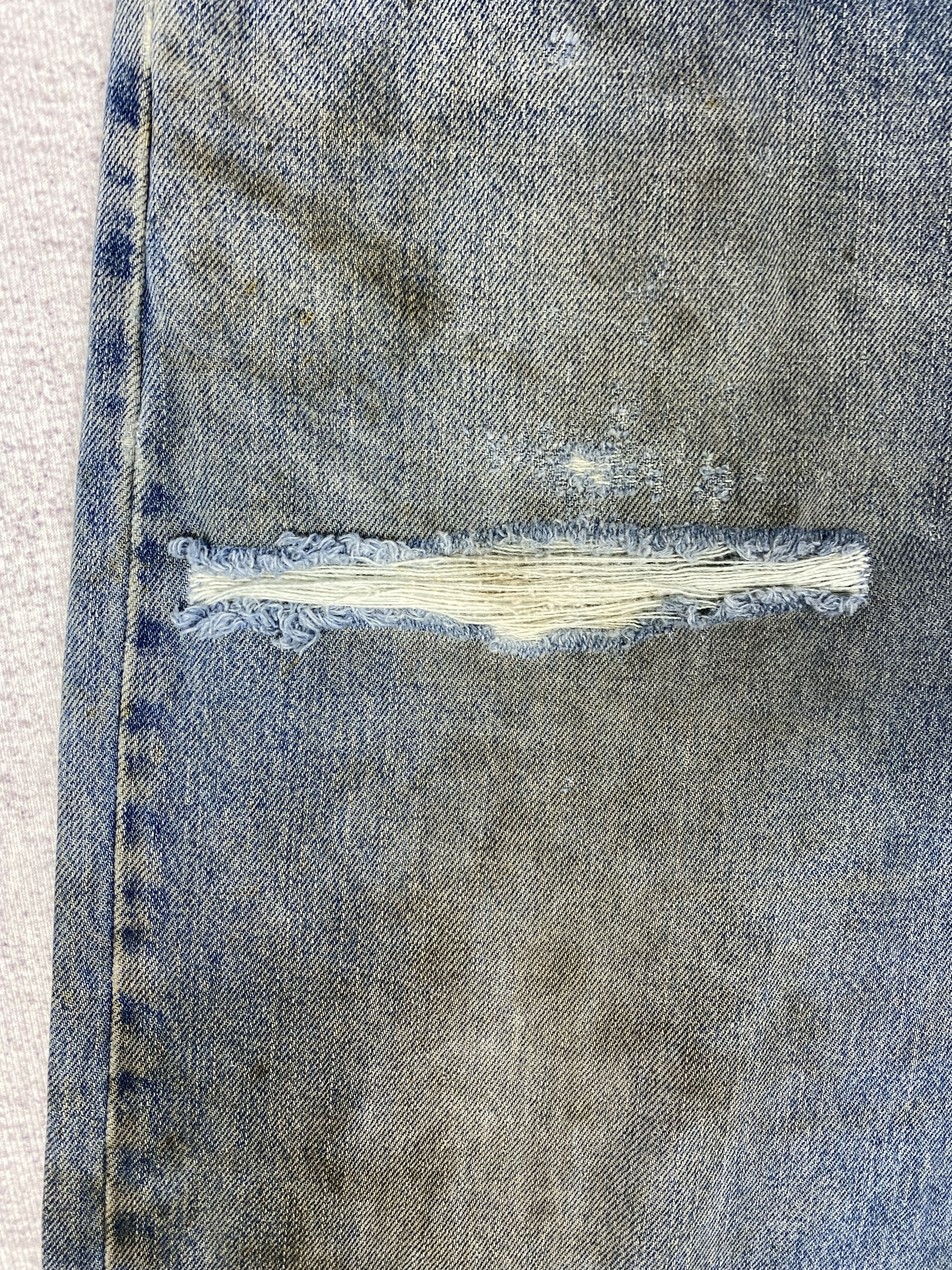 Wrangler Vintage Wrangler Distressed Blue Denim Jeans P0486 Size US 38 / EU 54 - 8 Thumbnail