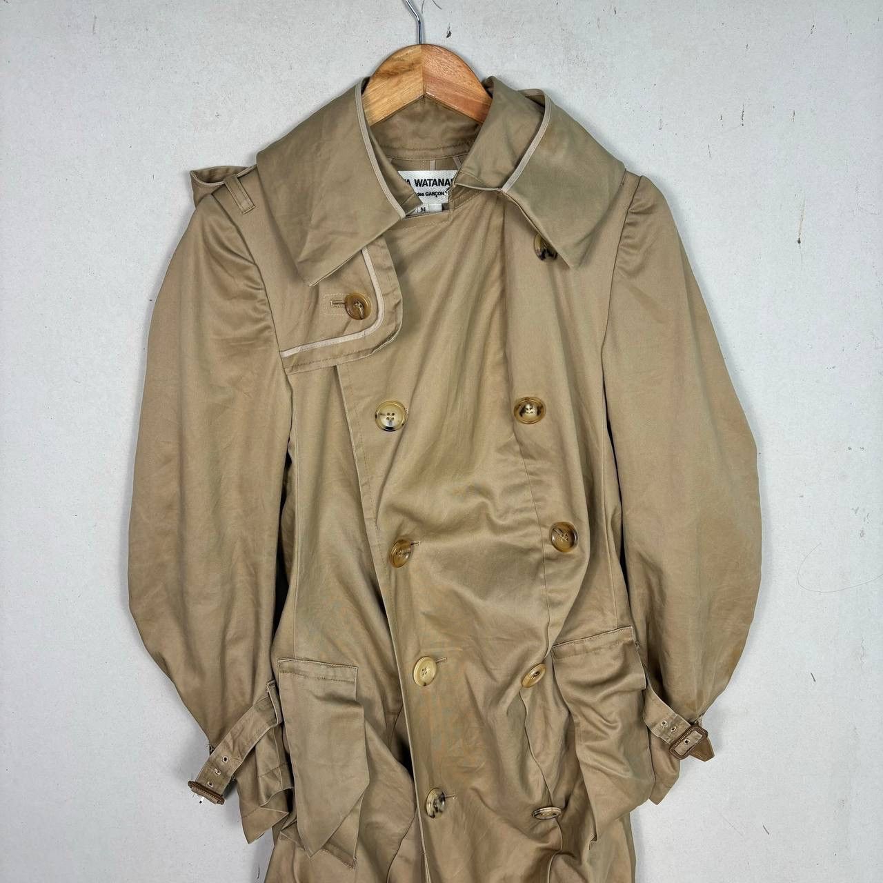 Comme des Garcons × Junya Watanabe AD2006 Junya Watanabe Comme Des Garcons Trench Coat Size US M / EU 48-50 / 2 - 3 Thumbnail