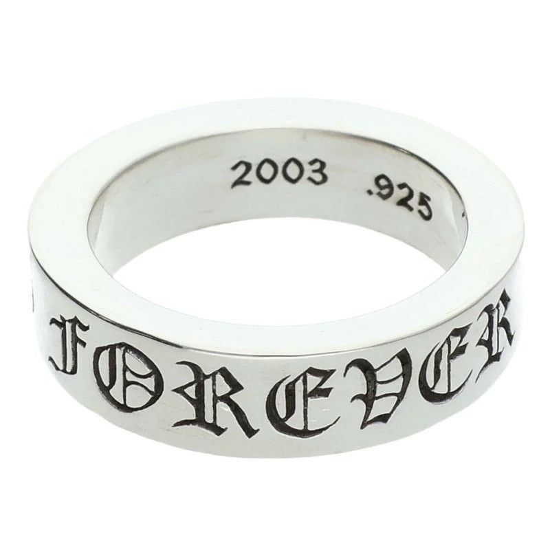 Chrome Hearts 8 CHROME HEARTS SPACER FOREVER 6mm silver ring Size ONE SIZE - 1 Thumbnail