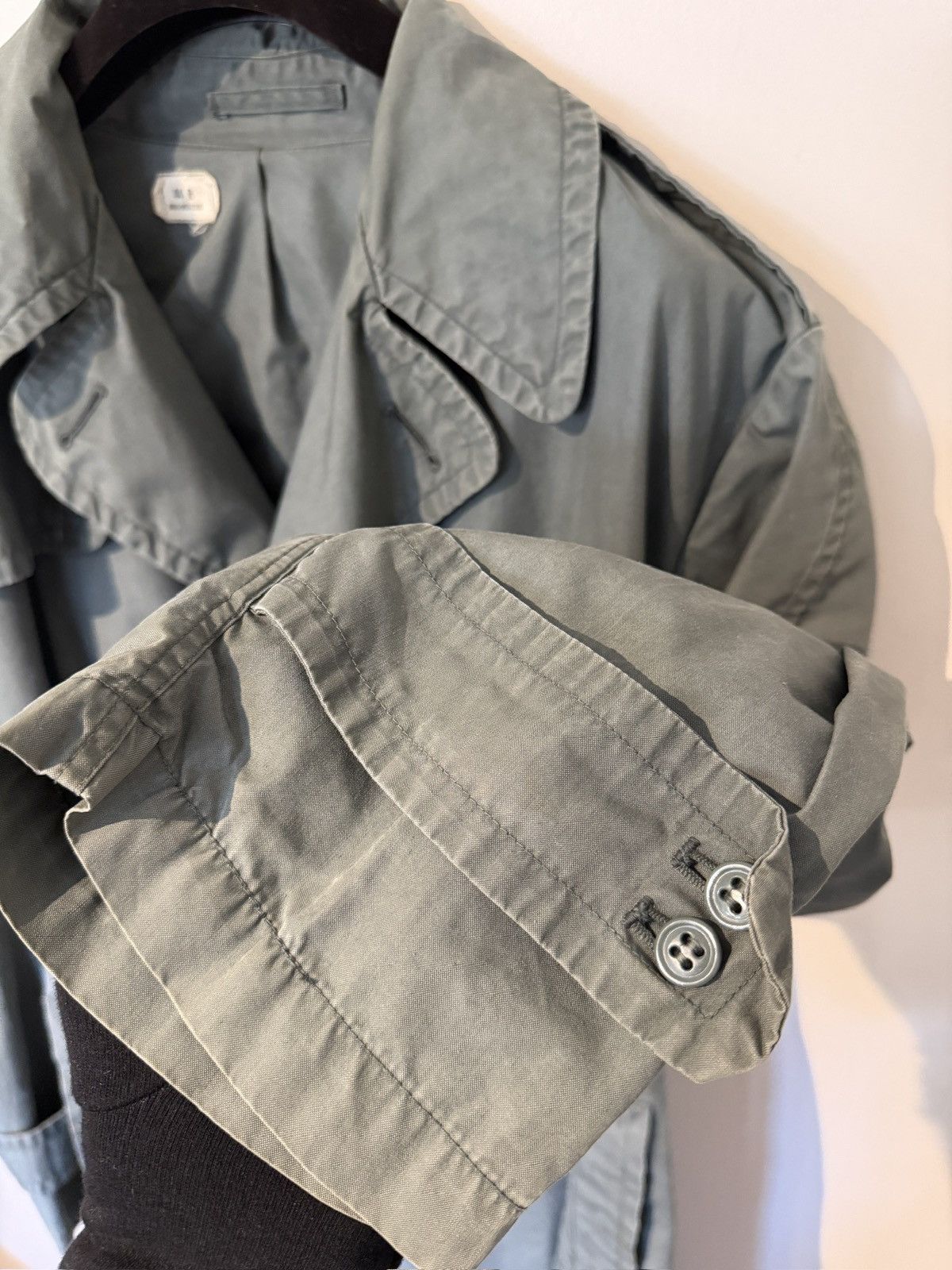 Vintage WW1 Army Trench Coat Size US XL / EU 56 / 4 - 7 Thumbnail