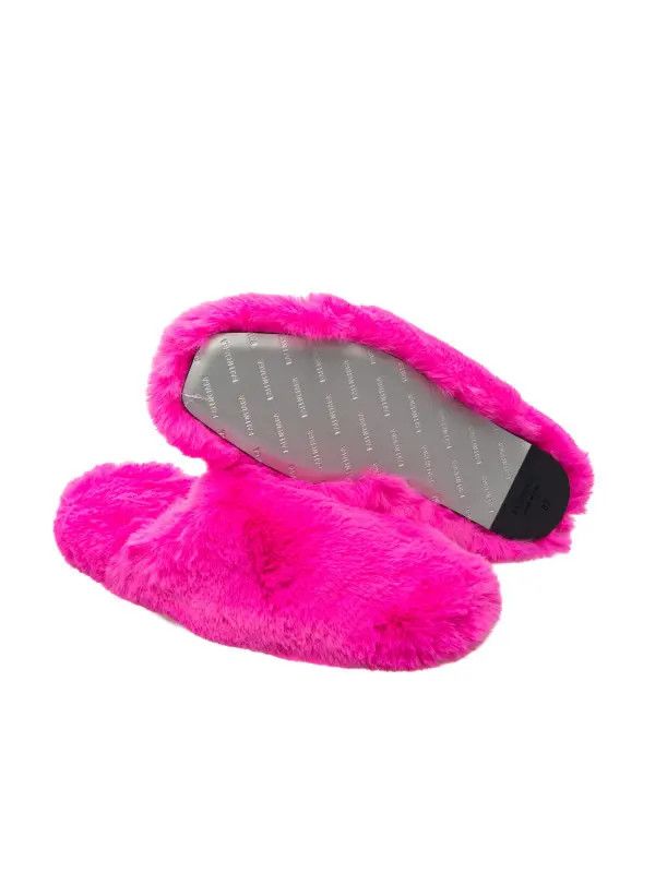 Balenciaga o1bcso1str1224 Teddy Mules in Pink Size US 9 / IT 39 - 3 Thumbnail